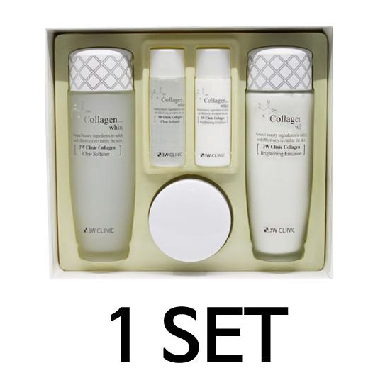 Kollagén fehérítő bőrápoló 3 féle (Toner+Emulzió+krém) SET Termék Korea Cosmetics