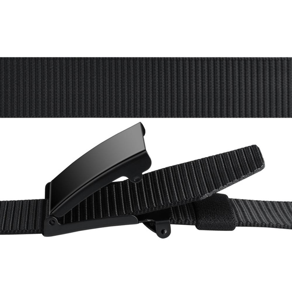Newest Men's Belts Metal Buckle Automatic Tactical Belt Golf Canvas Workwear Casual Outdoor Military Training Pant Trousers Belt