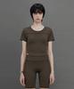 Teulimingbeodeu Tmb Active Open-Back Top [ Brown ]