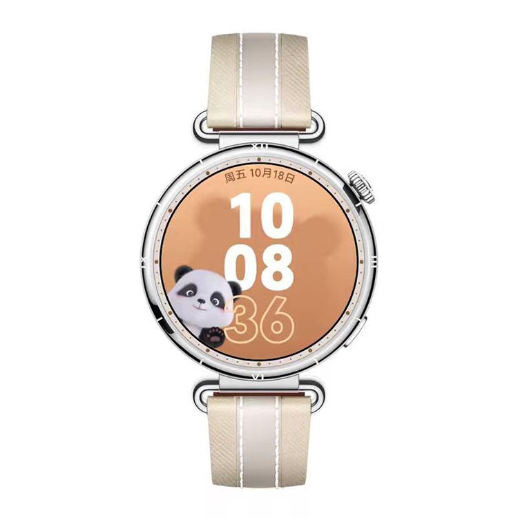 

xDfind Spliced Genuine Leather Watch Band For Huawei Watch GT 6 41mm