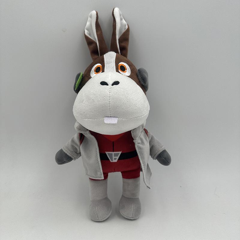 Star Fox Series Plush Toy - Soft Stuffed Figure Of Falco Peppy Slippy Cute Game-Themed Home Decor Birthday Gift For Fans