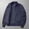 2024 Men's Autumn Stand Collar Windproof Sports Jacket - Solid Color, Casual Outdoor Coat