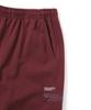 THISISNEVERTHAT Multi Zip Sweatpant Burgundy