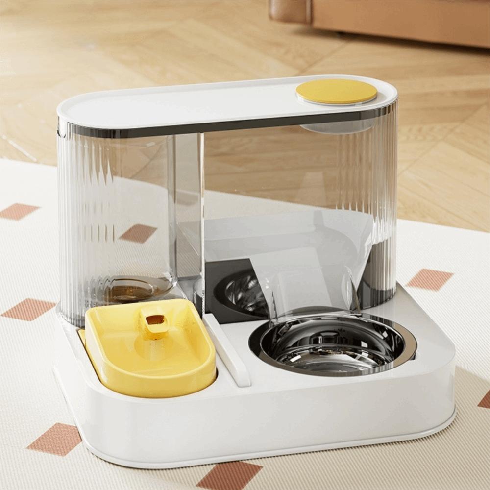 Detachable Cat Water Dispenser Large Capacity Pet Feeding Bowl Pet Water Drinker  Business Trip