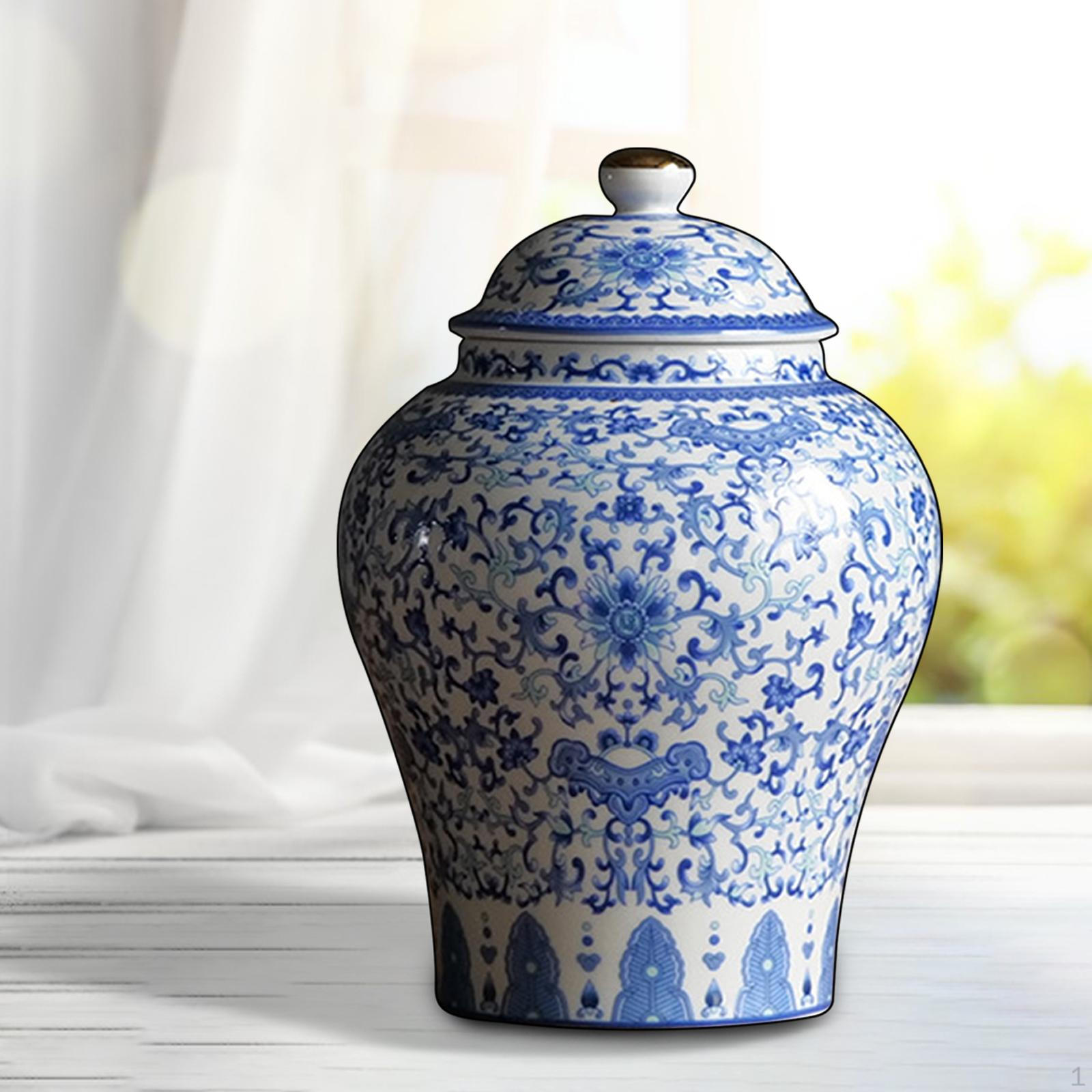 

Handcrafted Ceramic Jar for Home Decor And Storage Style D