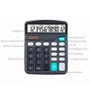 837B Desktop Electronic Calculator Standard Function Basic Counter with 12 Digits Large LCD Display Big Buttons Dual Powers Solar Batterys Powered