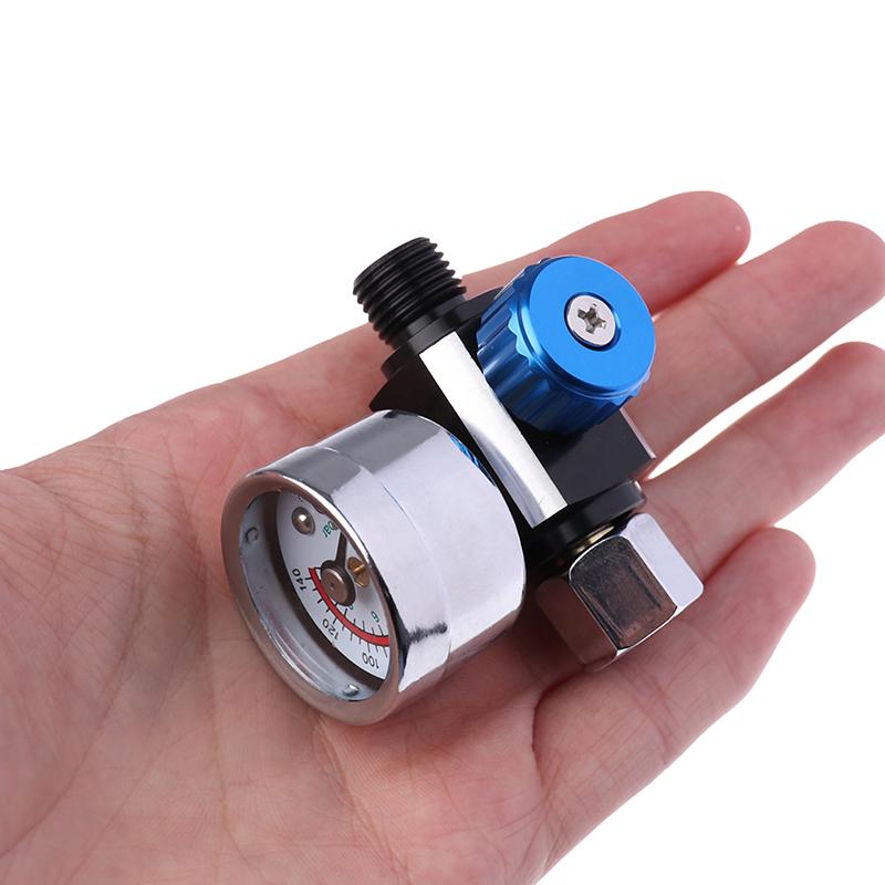 Spray Gun Air Pressure Regulator Gauge For Car Auto Repair Painting Tool