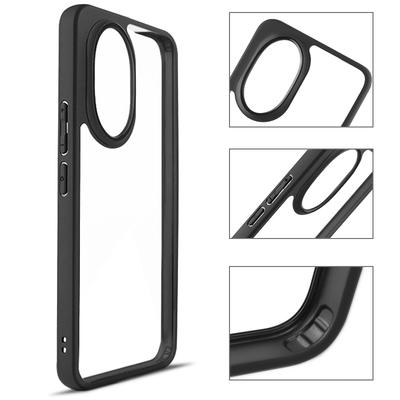 Für Honor 200 5G Klare Hülle Hybrid PC+TPU Handyhülle