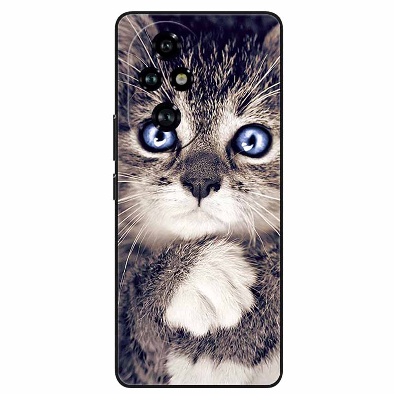 For Honor 200 5G Case Lovely Cute Cartoon Silicone TPU Soft Phone Cover for Honor 200 Honor200 Protect Back Shells FUnda Coque