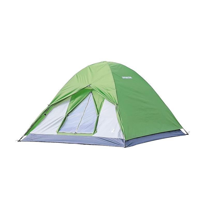 

Captain Stag (CAPTAIN) STAG) tent crescent dome tent dome shape [For 3 people] waterproof lightweight Compact design Comes with storage bag and 4 pegs
