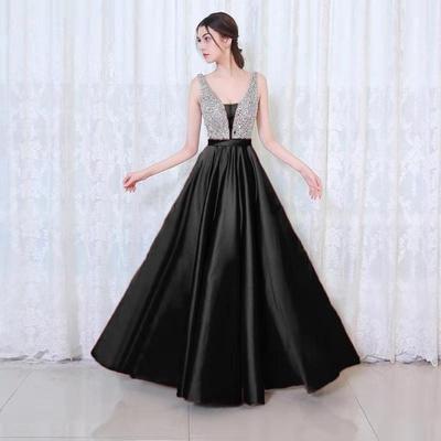 Women Fashion Long Dress Formal Party Dresses Floor Length Evening Club Dresses