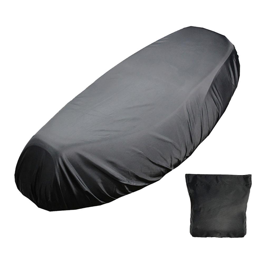 Motorcycle Rain Seat Cover Universal Flexible Waterproof 210D Sun Accessories Black UV Motorcycle Saddle Cover Sown Dust Pr Z6Z3
