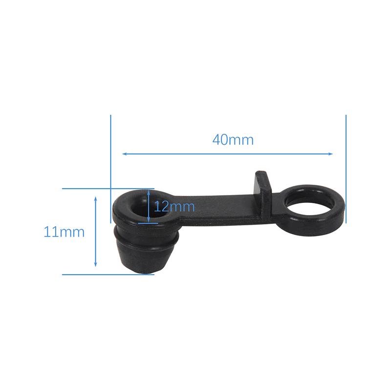 10PCS Brake Pump Dust Cap Oil Drain Screw Cap Brake Caliper Bleed Nipple Black Screw Dust Caps Cover Rubber Motorcycle Accessori