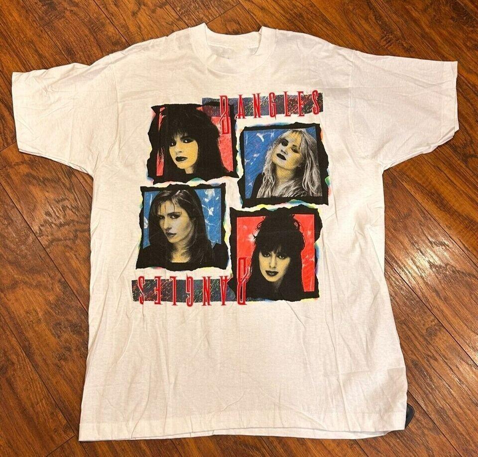 New The Bangles Concert Tour 1986 Gift For Fans Unisex S-5XL Shirt Unisex T-Shirt L