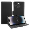 Wallet Case for iPhone 14 Pro Max - TPU+Leather/PU, Black