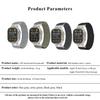 Nylon Band for Apple Watch Ultra 2 49mm Series 9 8 7 45mm Correa Strap for iWatch 6 5 4 Se 3 44mm 42mm Ultra Bracelet