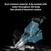 Nose Hair Trimmer Cleaner For Men Women Stainless Steel Manual Mechanical Shaving Razor Washable Hair Removal Tools