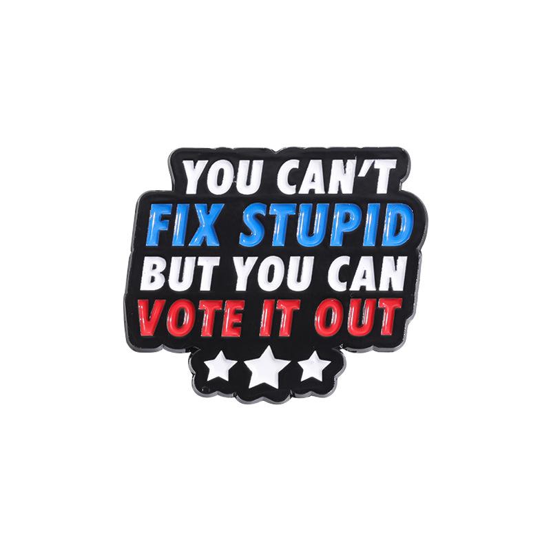 

Stylish Unique And Alloy Letter Badge For Summer 2024 Featuring Engaging Phrase For Genders All