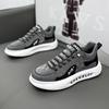 Spring and Summer New Korean Version of Men's Running Sports Shoes Fashionable Platform White Shoes Trendy Casual Versatile Men's Shoes