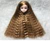 Long Hair Licca Doll Heads Short Long Curve Hair Soft Gold Yellow Hair Doll Heads Boy Girl Doll Parts DIY Accessories Doll Heads