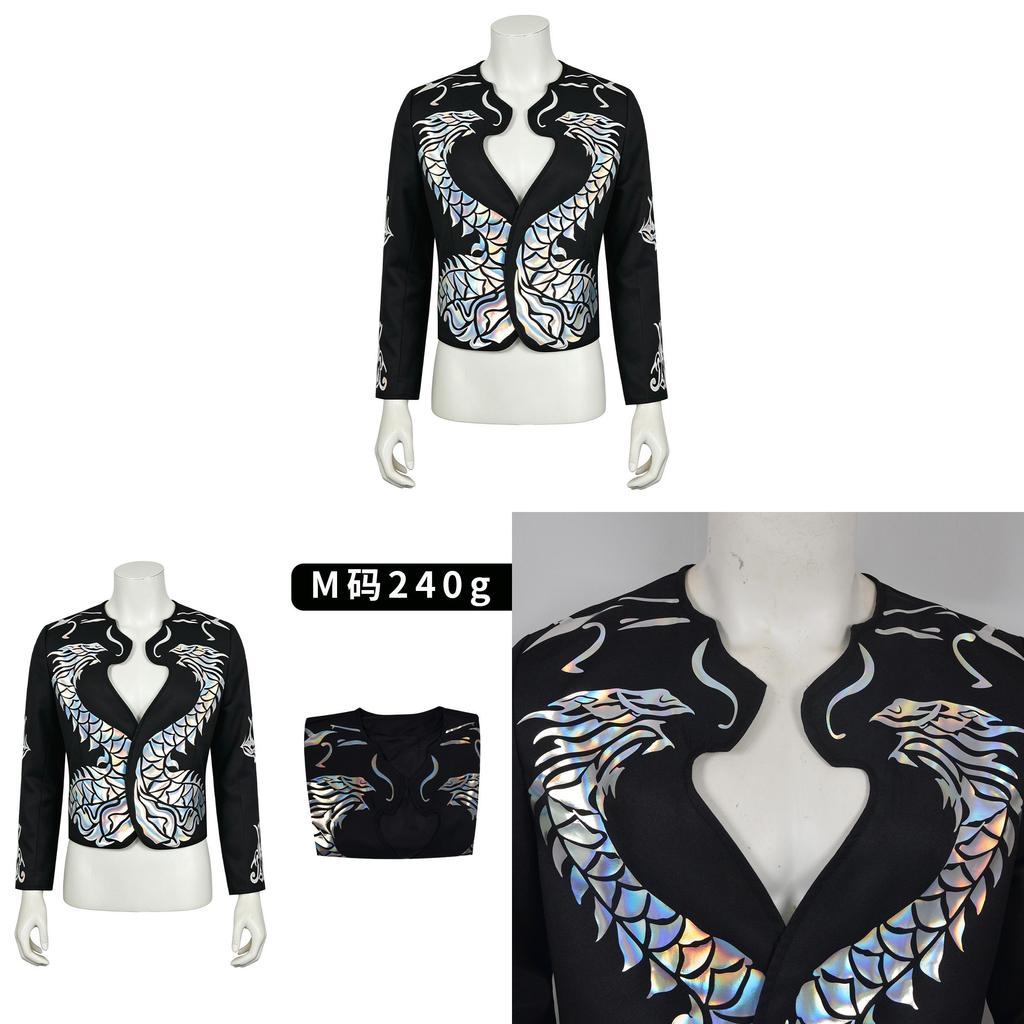 Michael Jackson Cosplay Costume With Polyester Fabric For Stage Performances
