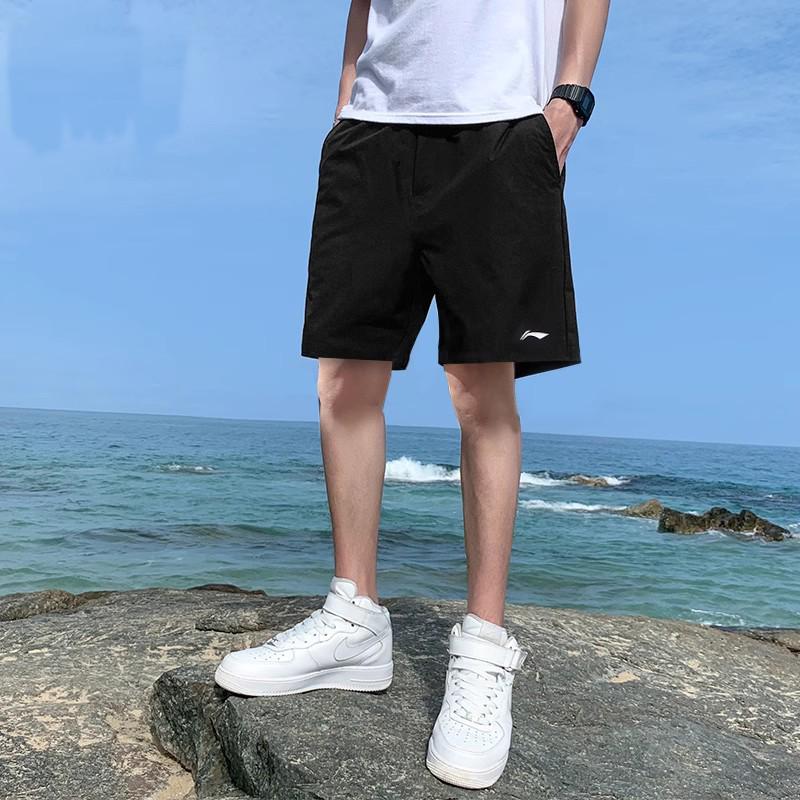 Li Ning Casual Shorts Unisex Ultimate Gray Thin AAPU217-2#W