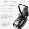 Crocodile Leather Diamond Python Smart Key Shining Diamond Champagne Snake Made in Smart Key Case for Men and Genuine JRA Present [CLW Works] Case,