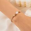 Adjustable Star-Shaped Bracelet Pearl Bead Casual Bracelet Creative Woven Bracelet  Men