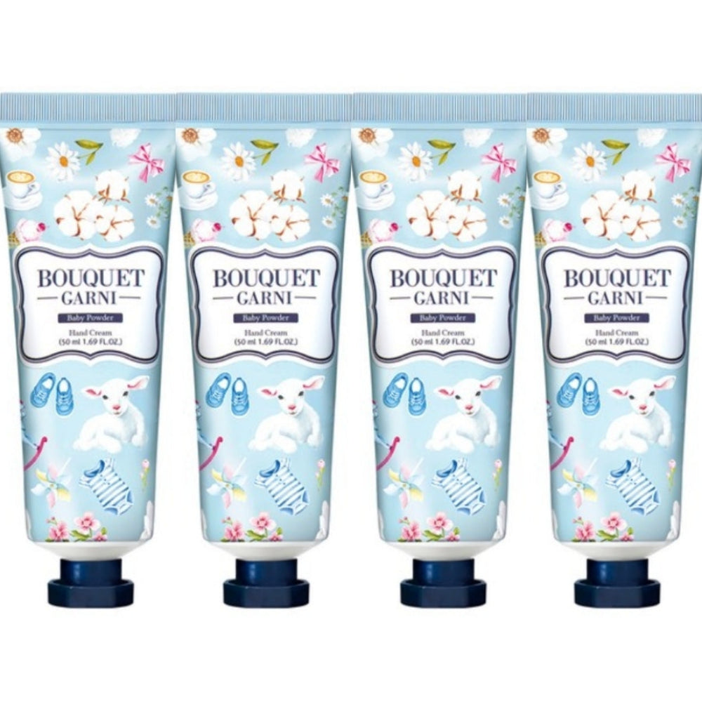 Bouquet Garni Baby Powder Hand Cream 50ml*2Pcs/4Pcs