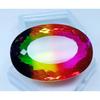 Natural Tourmaline Bi-Color 78-79 Ct Oval Cut Certified Beautiful Gemstone