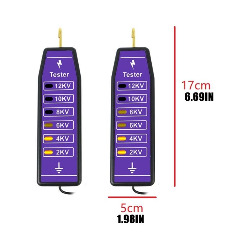 2-12KV High Voltage Electric Fence Voltage Tester Farmers Fence Voltage Testing Tool Electric Fence Voltage Fault Finders