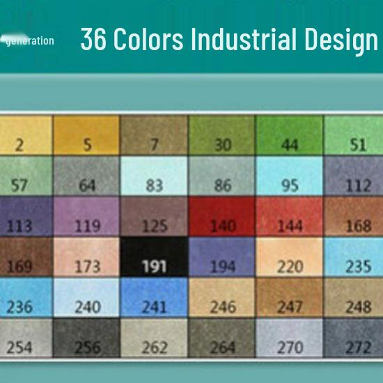 Fakale 2nd Gen Finecolour Anime Markers Set, 160 Oil-Based Professional Student Colors