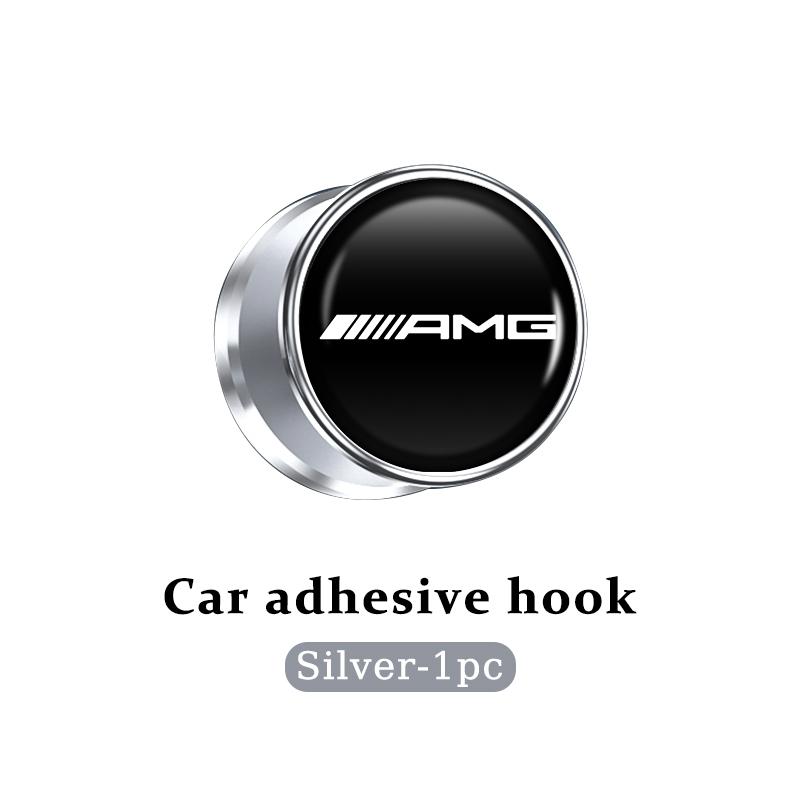 

Car Sticker Car Adhesive Hook Interior Storage Holder USB Cable Key Hanging For Mercedes Benz AMG A B C E S G Class W201 W210 W1