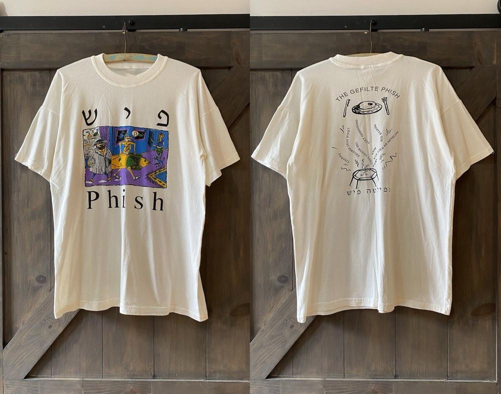 Phish Band The Gefilte Phish Tour Cotton Unisex T-Shirt S To 5XL MK608 Unisex T-Shirt L