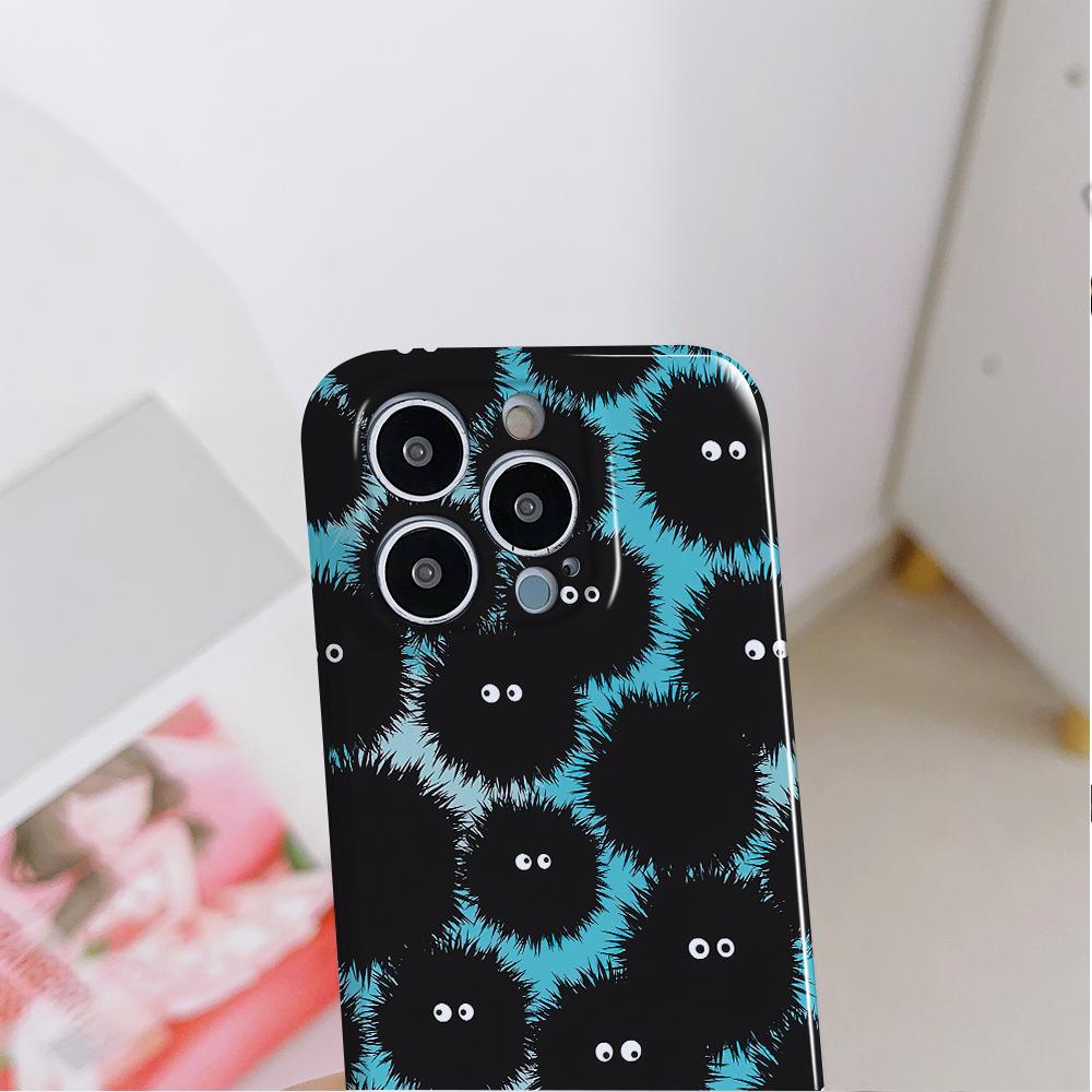 All-inclusive Film Phone Case Cartoon Fashion Design Hard Shell Full Cover Camera Protection Case for iPhone Huawei Honor Vivo Google