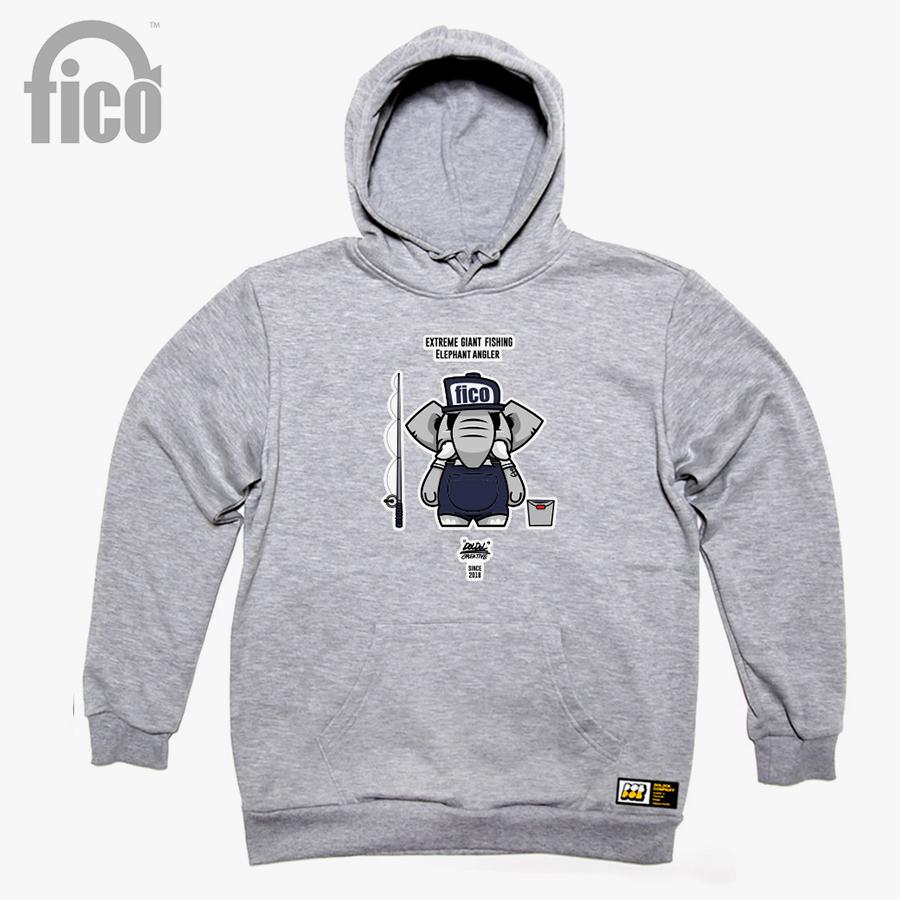 Fico-Hoody-04 Extreme Fishing Brand Fico Character Graphic Graffiti Design Hoodie