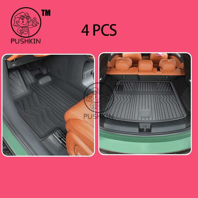 For GAC Trumpchi S7 GS7 2027 2026 Car Trunk Mats TPE Rear Boot Cargo Waterproof Trunk Carpet Storage Pad Protector Accessories