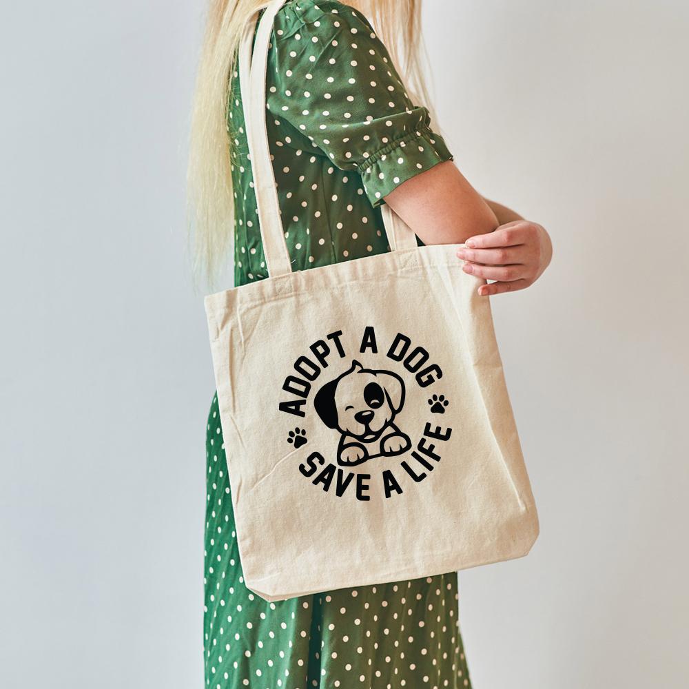 Large Capacity Tote Canvas Bag For School Work Commuting Student Outfit Carrying Bag Single Shoulder Book Shopping Tote Bag