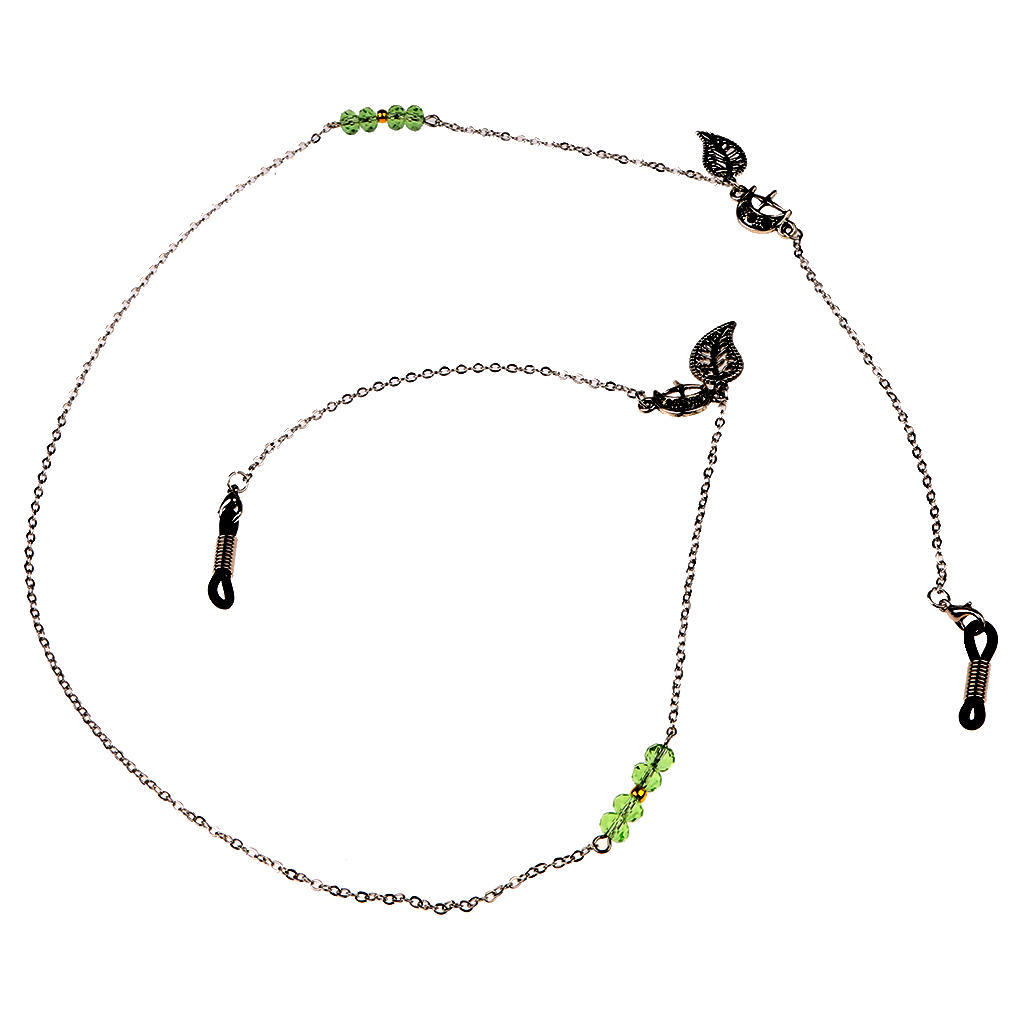 Buy Rhinestone Beaded Chain Eyeglass Holder Spectacle Sunglass Cord