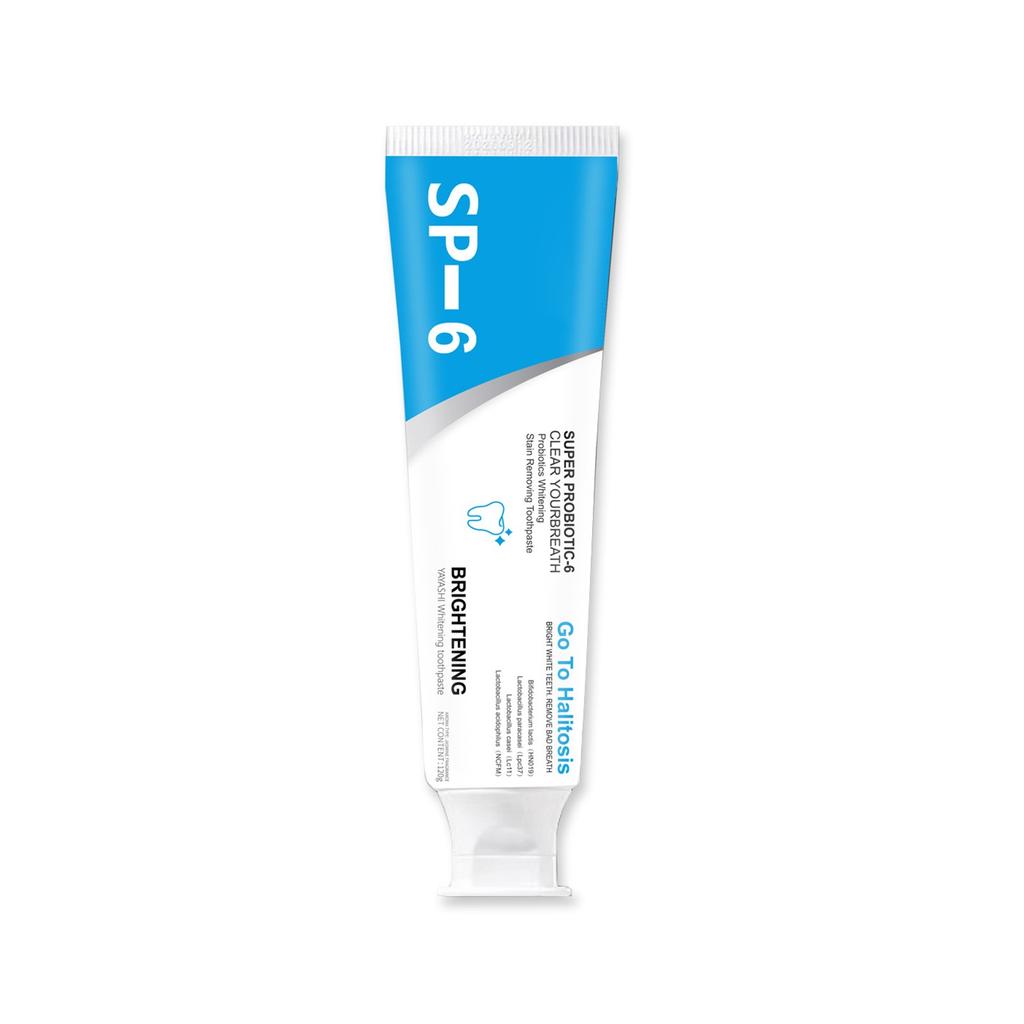 SP-6 Toothpaste, Sp-6 Probiotic Toothpaste, SP-6 Whitening Toothpaste, Fresh, Breath, Toothpaste, Toothpaste, Stain Removal, Complete Tooth Care 120g