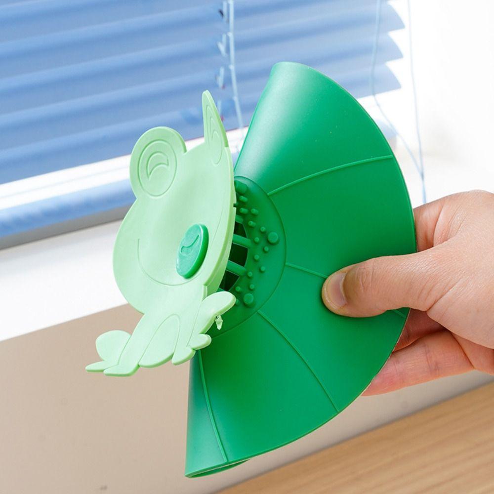 Frog Shape Drain Deodorant Mat Anti-clogging Sink Accessories Floor Drain Cover  Kitchen