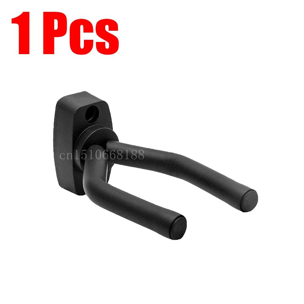 

1-10 шт. настенное крепление для гитары, черная вешалка для гитары, настенный крючок для гитар всех размеров, бас-мандолины, банджо, укулеле, аксессуар для гитары