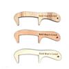 Bald Men's Wooden Comb: Novelty Gift Handicraft