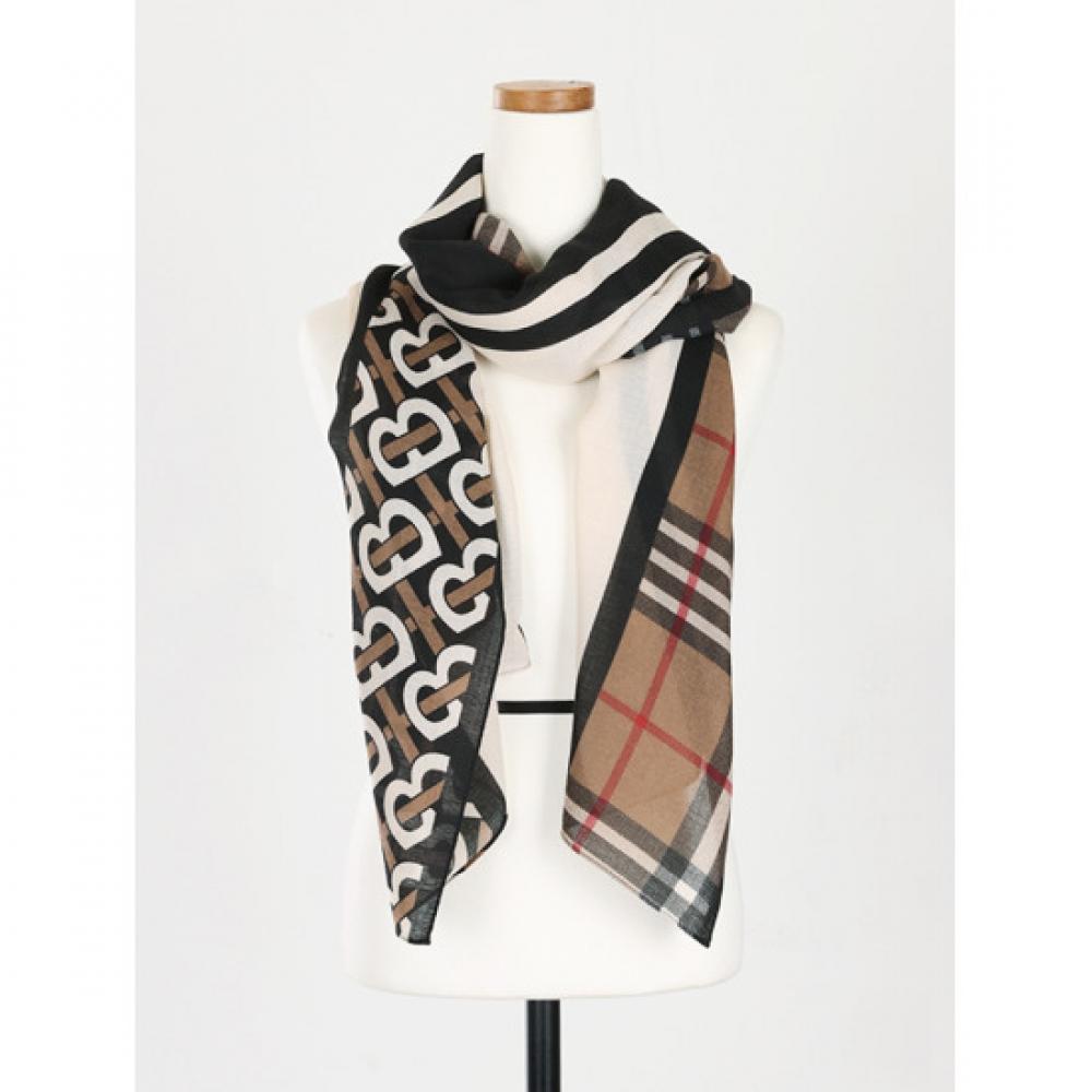Shop AlphaBet B Pattern Women S Long Rectangular Scarf Drn wSc 0772 Black