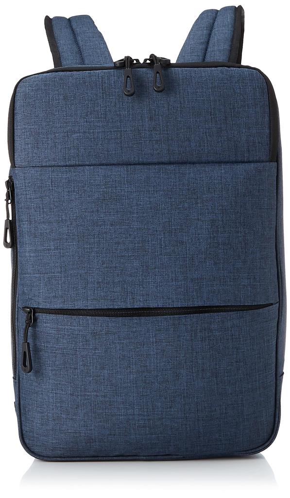 Business Backpack Tray Front Holder Specification A4 Size Inch PC Storage Pack Business Bag Rucksack Navy [Ace Gene] [Smartphone Included] 13.3 Men's