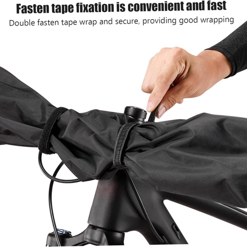Bike Handlebar Protector Cover Waterproof Dustproof Road Bicycle Maintenance Cover Outdoor Bike Riding Handlebar Equipment