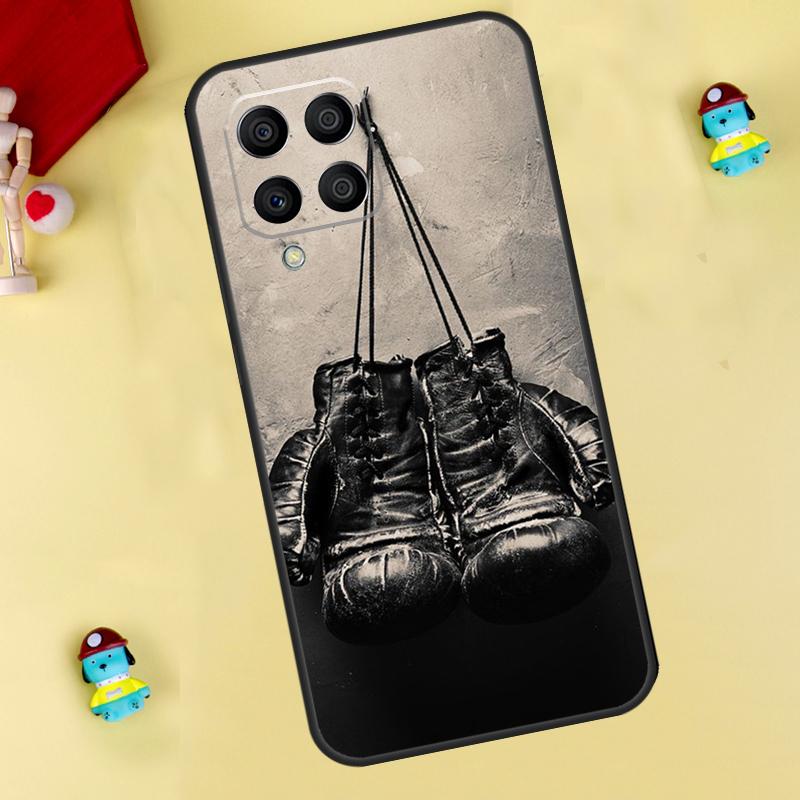 Boxing Gloves Case For Samsung Galaxy M31 M21 M35 M12 M13 M14 M15 M06 M16 M36 M56 M53 M32 M52 M55 M34 M54