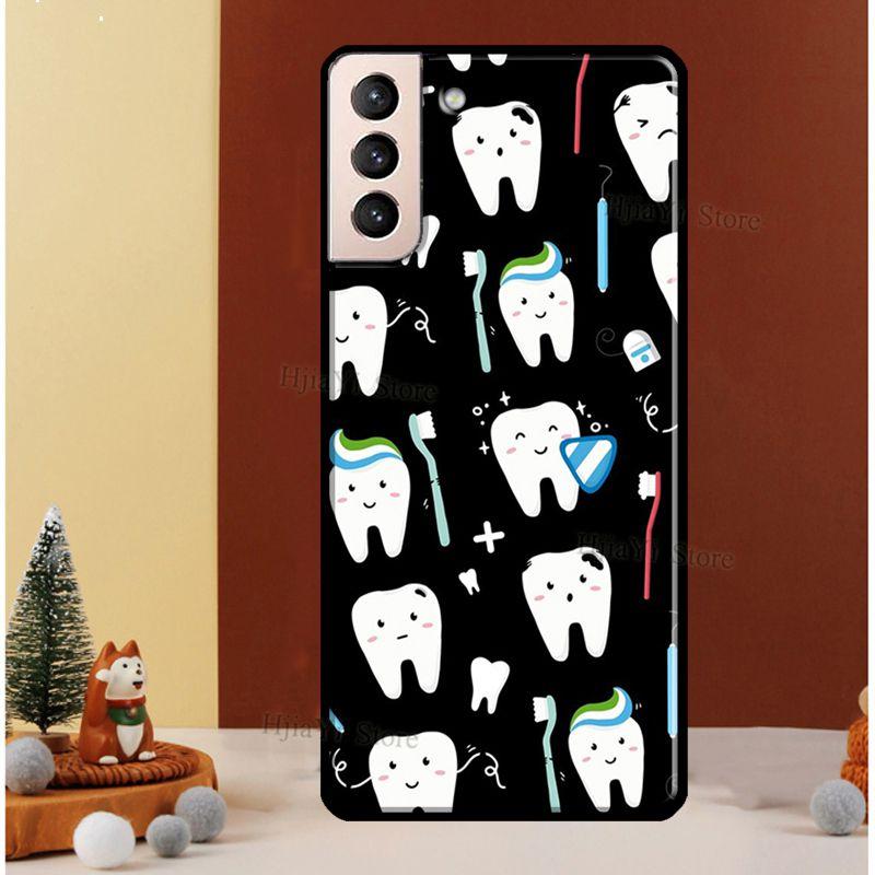Zahnarzt Zahnmedizinischer Zahn Krankenschwester Handyhülle Für Samsung Galaxy S22 S21 Ultra Note 20 Note 10 S8 S9 S10 Plus S20 FE Hülle