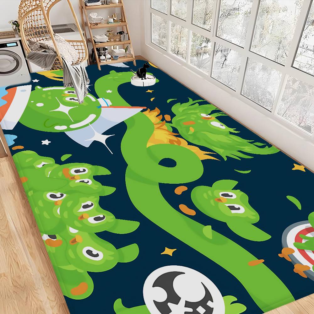 

D-Duolingos Floor Mat Cheaper Anti-slip Modern Living Room Balcony Printed Bedside Mats 50x80cm