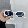 Designer Brand Oval Sunglasses Women Men Colorful Small Frame Sun Glasses Female Mirror Colors Cool Fashion